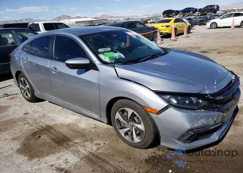 2020 Honda Civic Lx z USA, uszkodzony, nr VIN 19XFC2F62LE021646